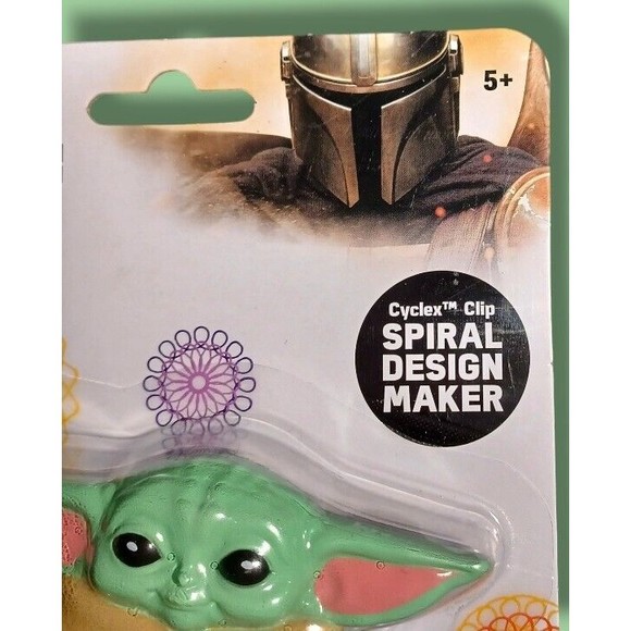 Disney Star Wars Grogu Spirograph Cyclex Hasbro 5+ Compact Collectors Travel Toy - Picture 5 of 16